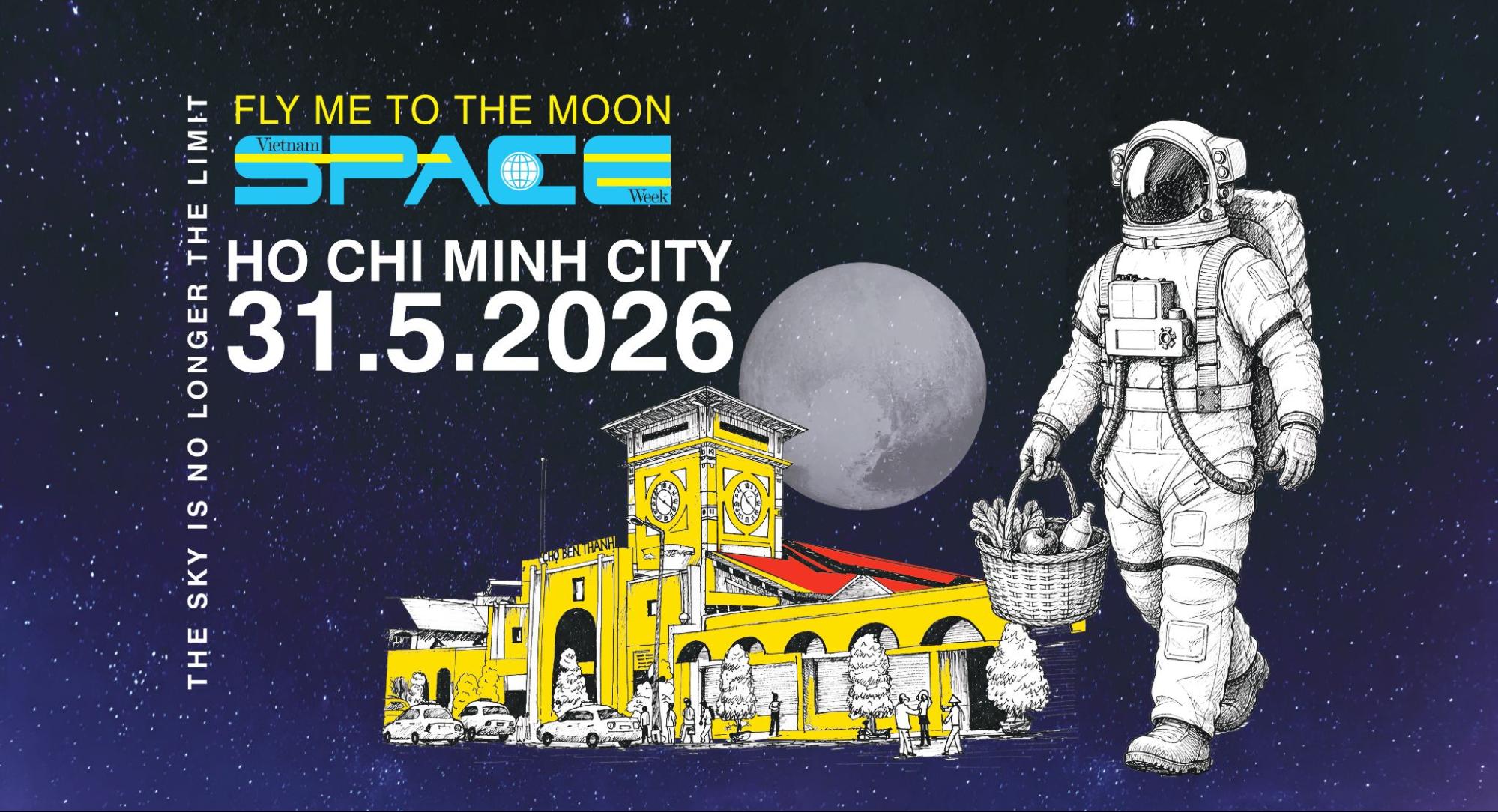 Vietnam Space Week 2026: Đối thoại kinh tế không gian và giao lưu cùng cựu phi hành gia NASA tại UEH
